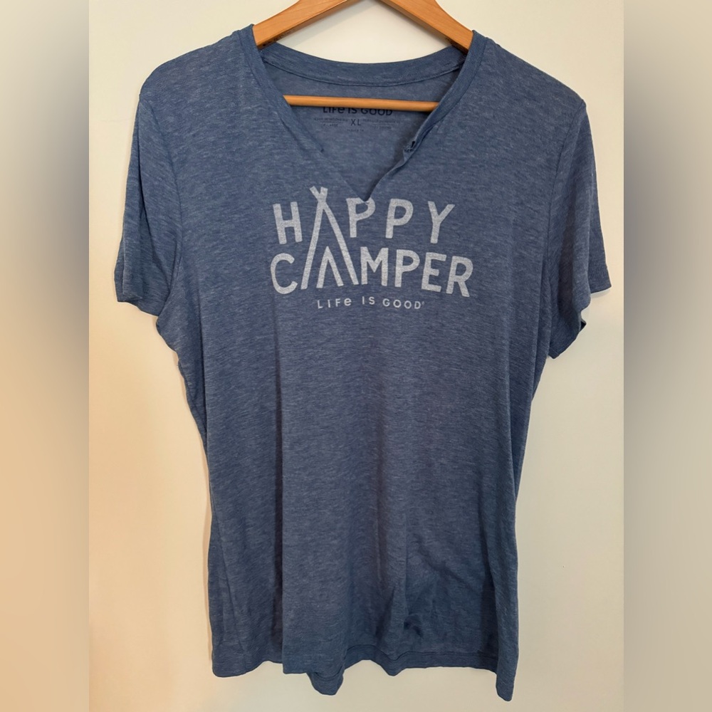Life Is Good Happy Camper Shirt